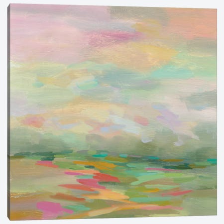 Pastel Fields Canvas Print #WAC5234} by Silvia Vassileva Canvas Art