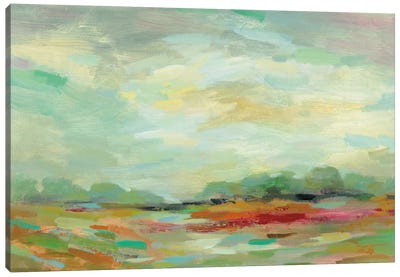 Sunrise Field Canvas Art Print - Silvia Vassileva