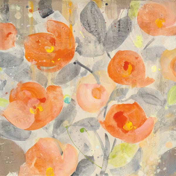 Floral & Botanical Patterns: Poppy Garden I by Albena Hristova