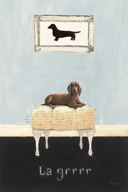 La Grrr by Emily Adams wall art