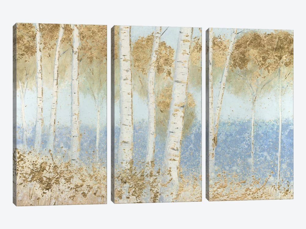 Summer Birches by James Wiens 3-piece Canvas Art Print