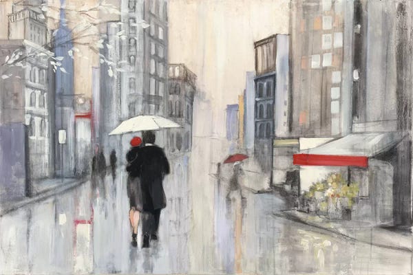 Julia Purinton: Spring Rain, New York by Julia Purinton