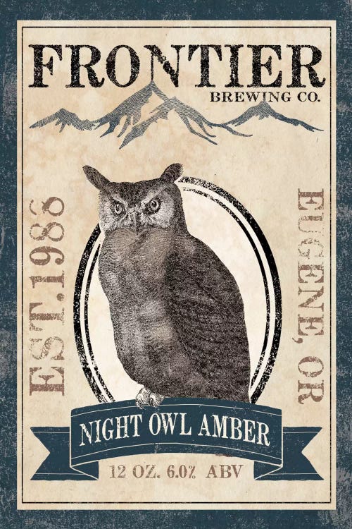 Frontier Brewing Co. III (Night Owl Amber)