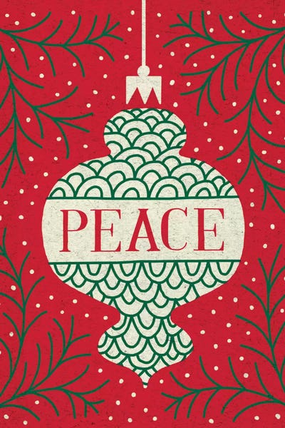 Christmas Signs & Sentiments: Peace by Michael Mullan