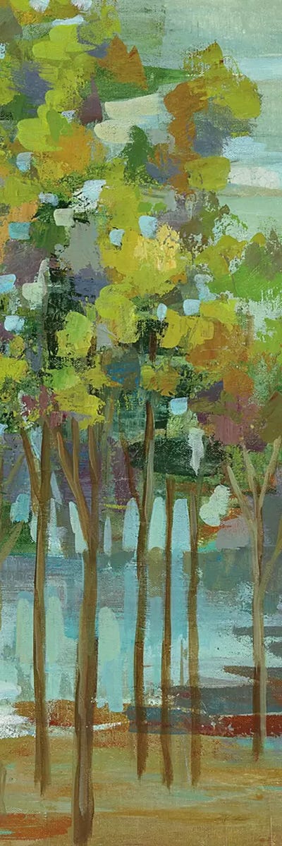 Spring Trees Panel II by Silvia Vassileva acrylic art print