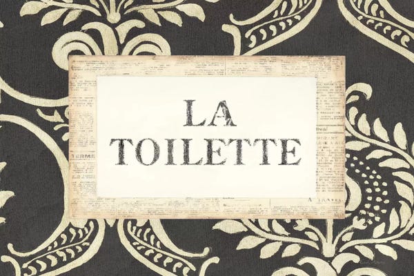 French Country Décor: La Toilette by Emily Adams