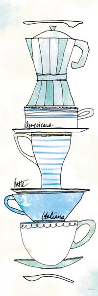 Black & White & Blue: Good Brew X by Sue Schlabach