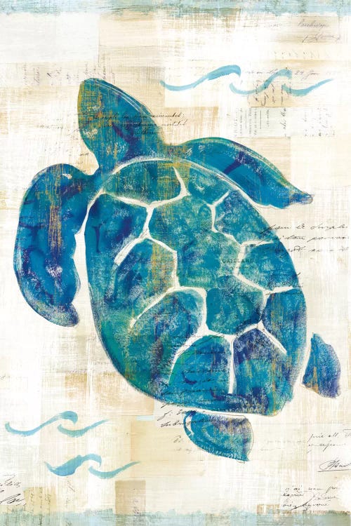 On The Waves VI by Sue Schlabach wall art