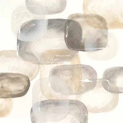 Neutral Stones IV by Chris Paschke multi panel art