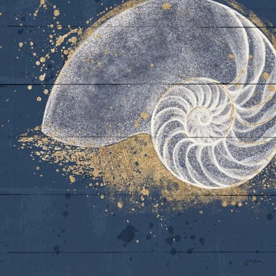 Calm Seas IX by Janelle Penner framed canvas print