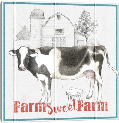 Farm To Table IV Canvas Art Print - Country Décor