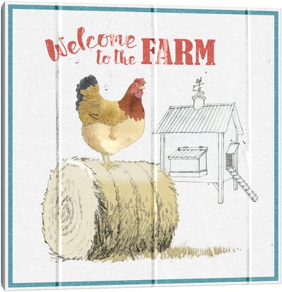 Farm To Table V Canvas Art Print - Country Décor