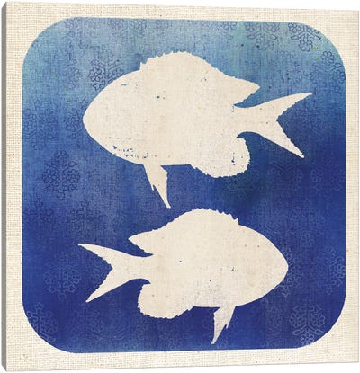 Watermark Fish Canvas Art Print