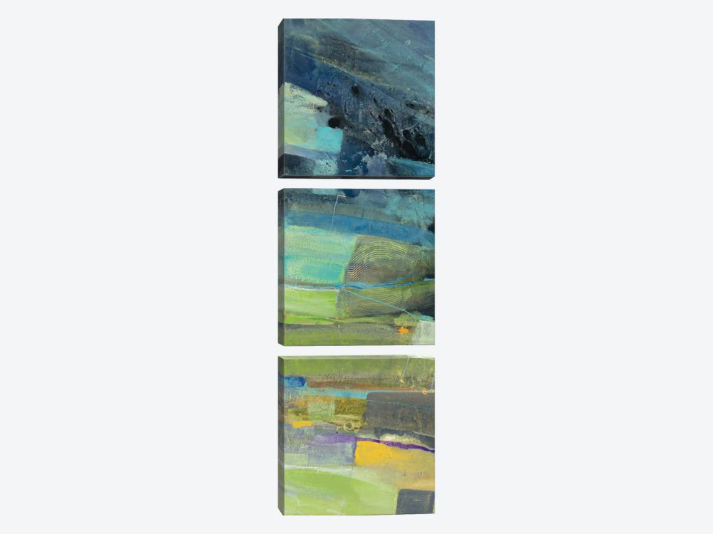 View Of The Coast Panel I by Albena Hristova 3-piece Canvas Art Print