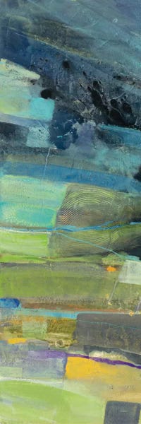 Coastal & Ocean Abstracts: View Of The Coast Panel I by Albena Hristova