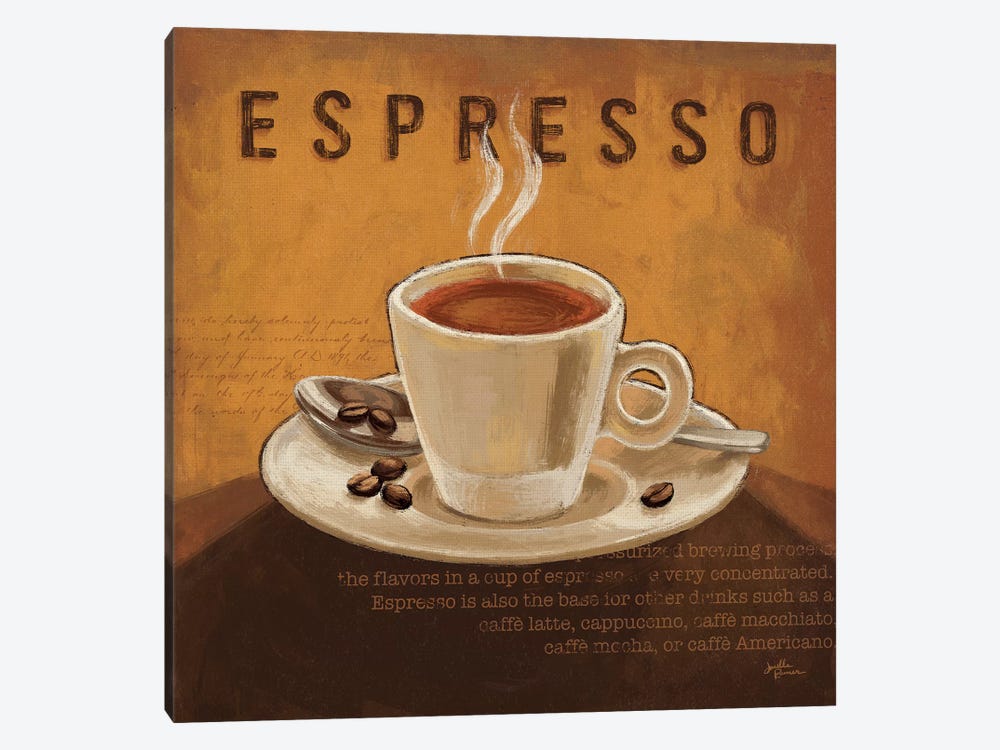Coffee And Co. III by Janelle Penner 1-piece Canvas Artwork
