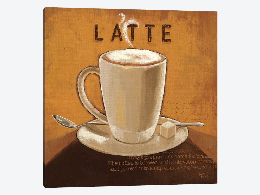 Coffee And Co. IV by Janelle Penner 1-piece Canvas Print