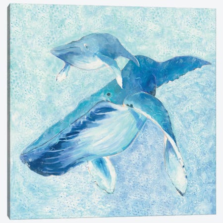Blue Mama Canvas Print #WAC5714} by Phyllis Adams Canvas Print