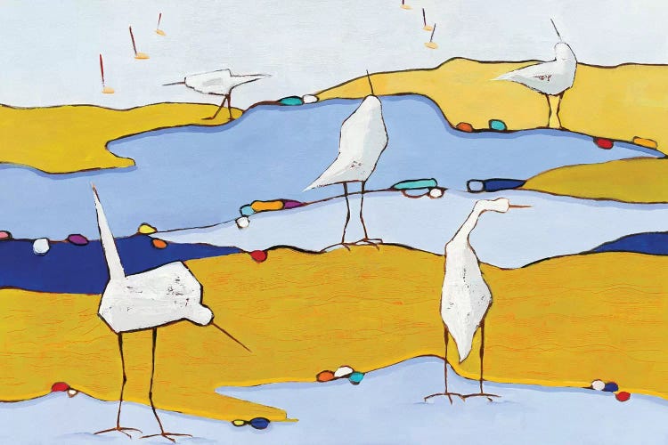 Marsh Egrets VI