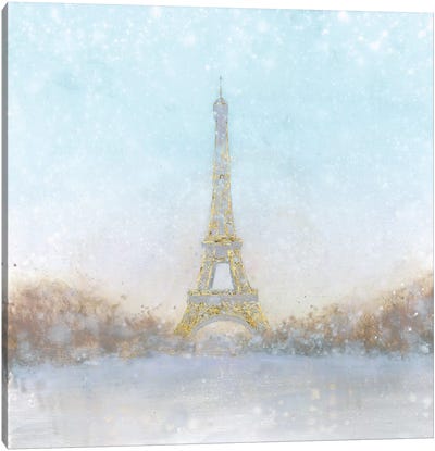 An Eiffel Romance Awaits Canvas Art Print