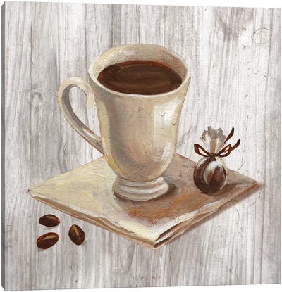 Coffee Time IV Canvas Art Print - Coffee Art