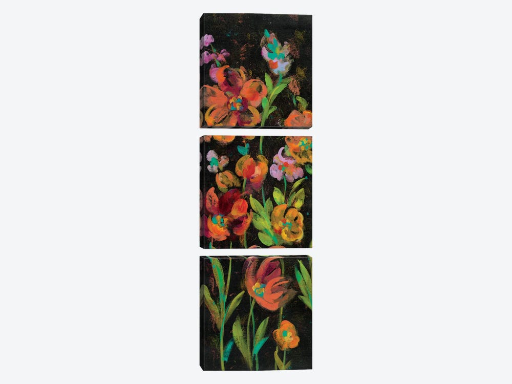 July Garden Trio II by Silvia Vassileva 3-piece Canvas Print