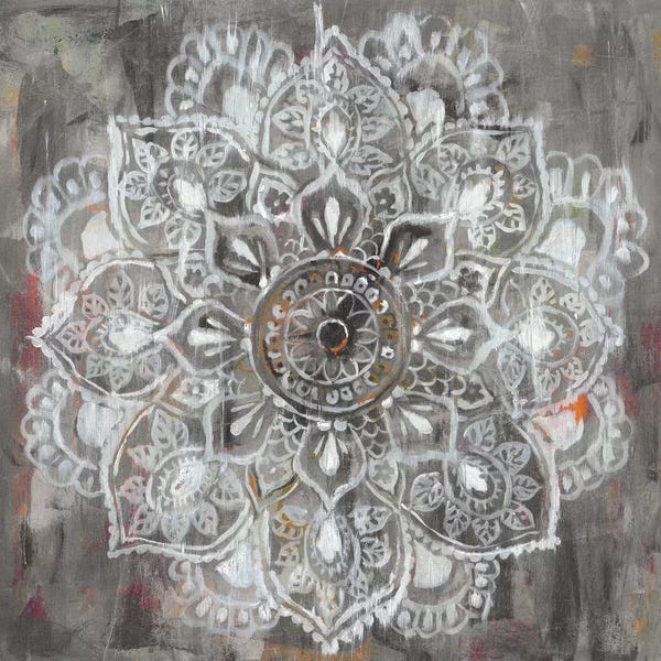 Middle Eastern Décor: Mandala in Neutral II by Danhui Nai