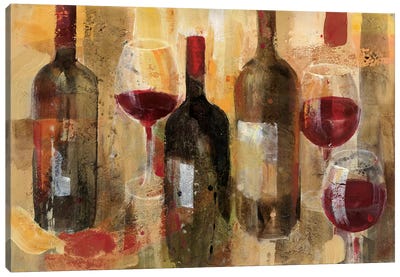 Festa I Canvas Art Print - Wine Art