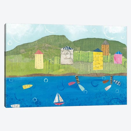 Coastal Harbor II Canvas Print #WAC5793} by Courtney Prahl Canvas Art