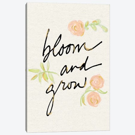 Bloom And Grow Canvas Print #WAC5795} by Sue Schlabach Canvas Art Print
