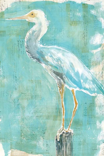 Egrets: Coastal Egret II by Sue Schlabach