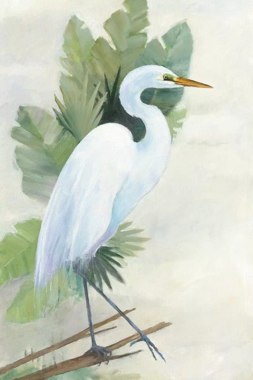 Standing Egret I by Avery Tillmon wall art