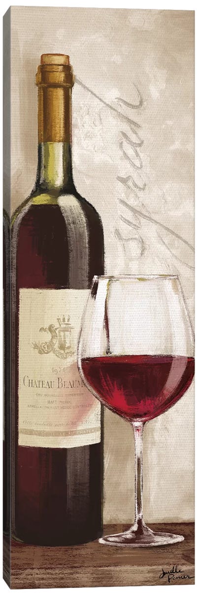 Wine In Paris VI Canvas Art Print
