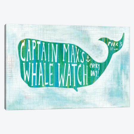 Ahoy I Canvas Print #WAC5858} by Melissa Averinos Art Print