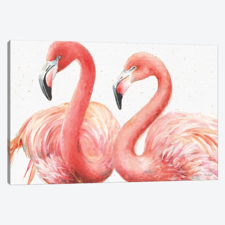 Gracefully Pink I Canvas Print #WAC5875} by Lisa Audit Canvas Artwork