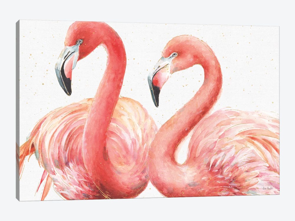 Gracefully Pink I by Lisa Audit 1-piece Canvas Art Print