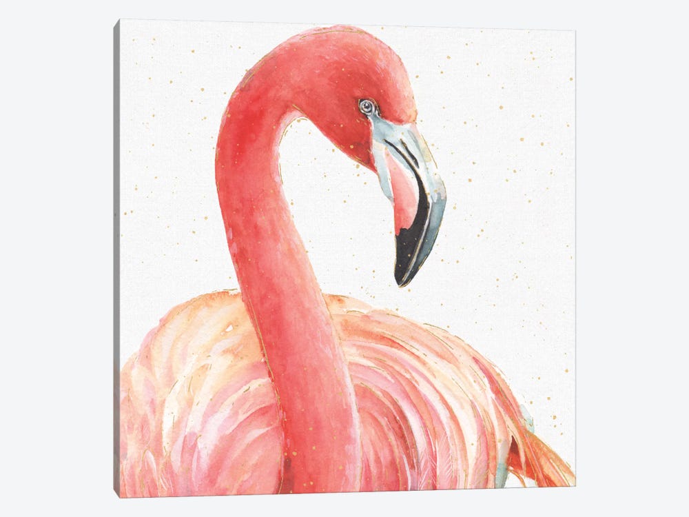 Gracefully Pink II by Lisa Audit 1-piece Canvas Wall Art