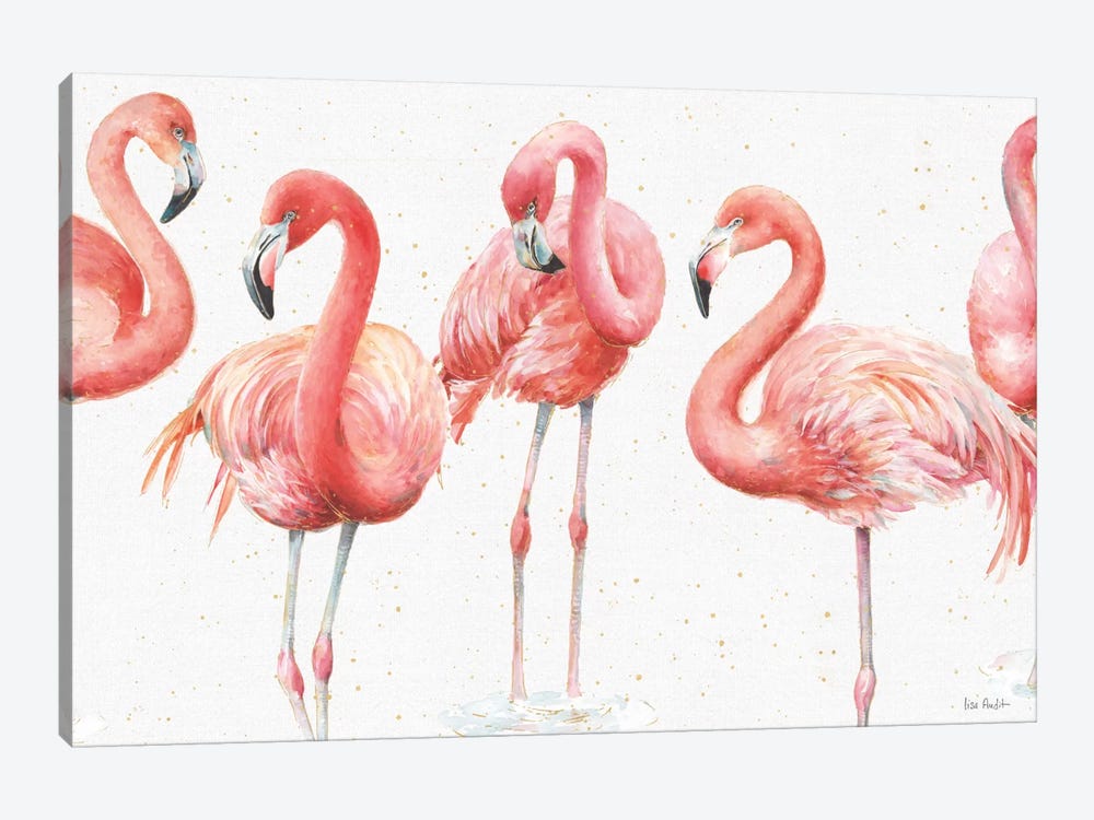 Gracefully Pink VIII by Lisa Audit 1-piece Canvas Artwork