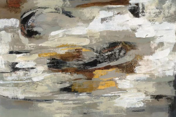 Silvia Vassileva: Neutral & Gray Abstract by Silvia Vassileva