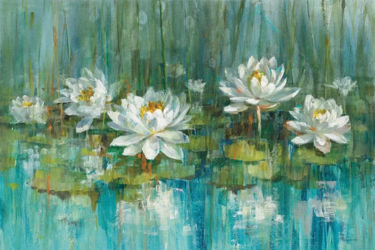 Water Lily Pond by Danhui Nai wall art