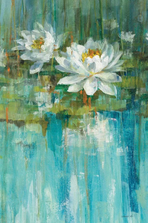 Water Lily Pond Panel I