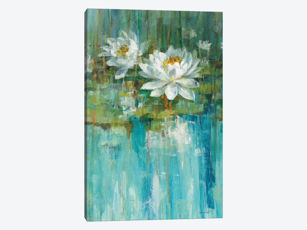 Water Lily Pond Panel I by Danhui Nai 1-piece Art Print
