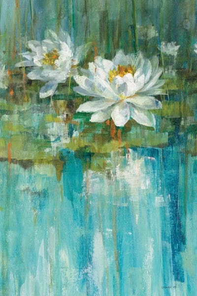 All Things Monet: Water Lily Pond Panel I by Danhui Nai