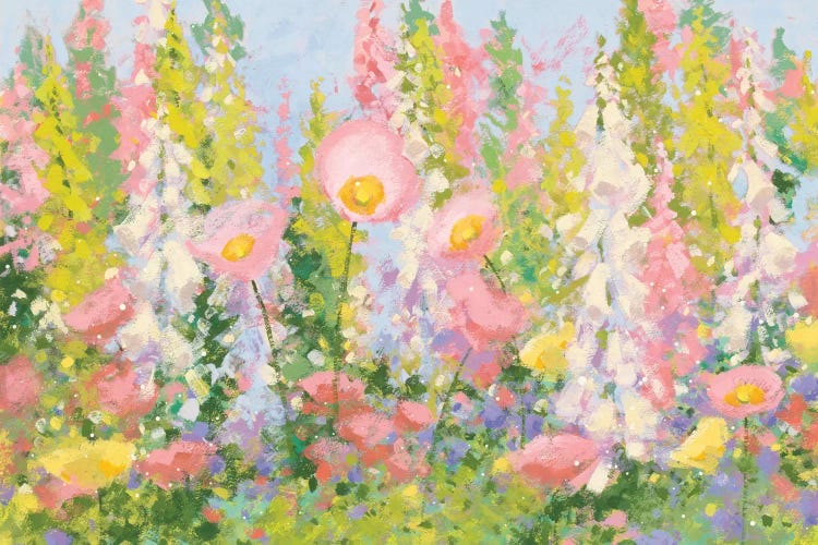 Garden Pastels I by Shirley Novak wall art