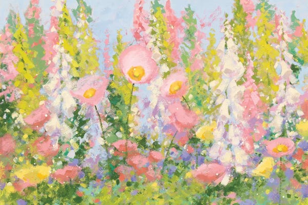 Wildflowers: Garden Pastels I by Shirley Novak