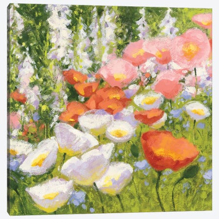 Garden Pastels II Canvas Print #WAC5940} by Shirley Novak Canvas Print