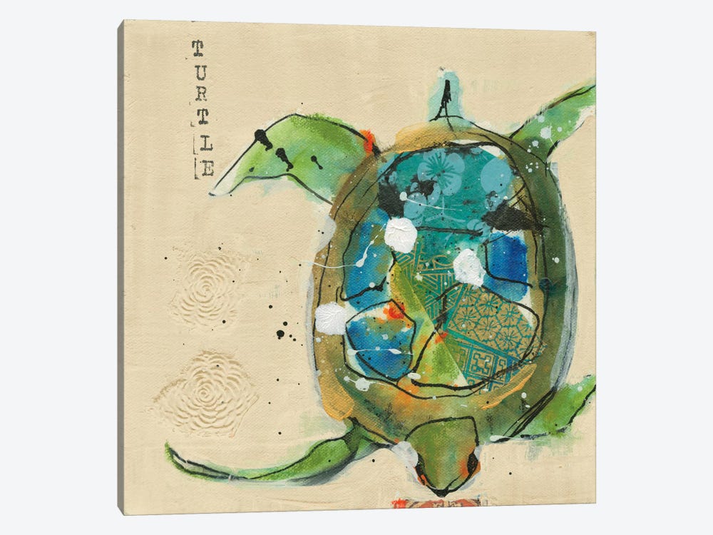 Chentes Turtle by Kellie Day 1-piece Art Print