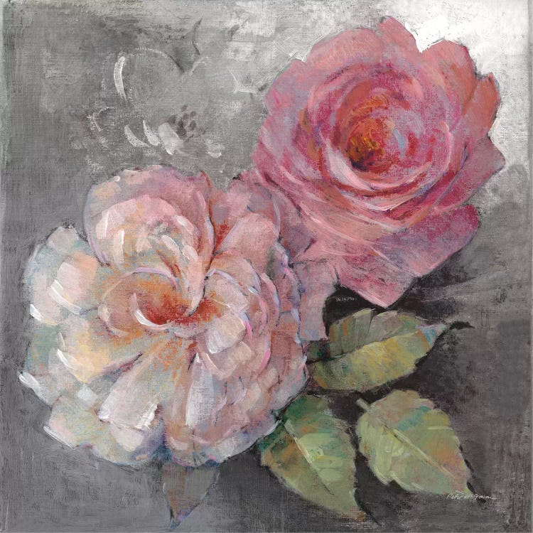 Roses On Gray I