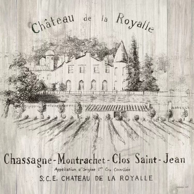 Chateau Royalle On Wood by Danhui Nai wall art