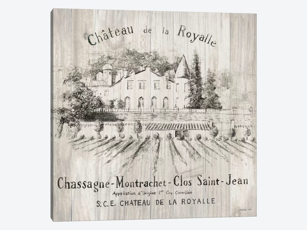 Chateau Royalle On Wood by Danhui Nai 1-piece Canvas Wall Art